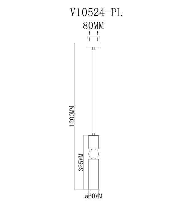 Светильник подвесной Moderli V10524-PL Salem