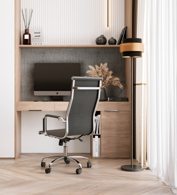 Кресло руководителя TopChairs City черное