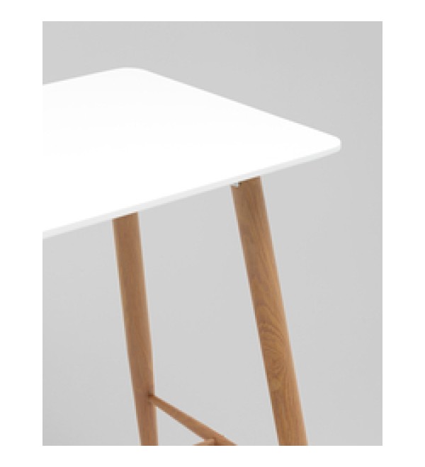Стол барный Eames NEW DSW 120*60*106 белый