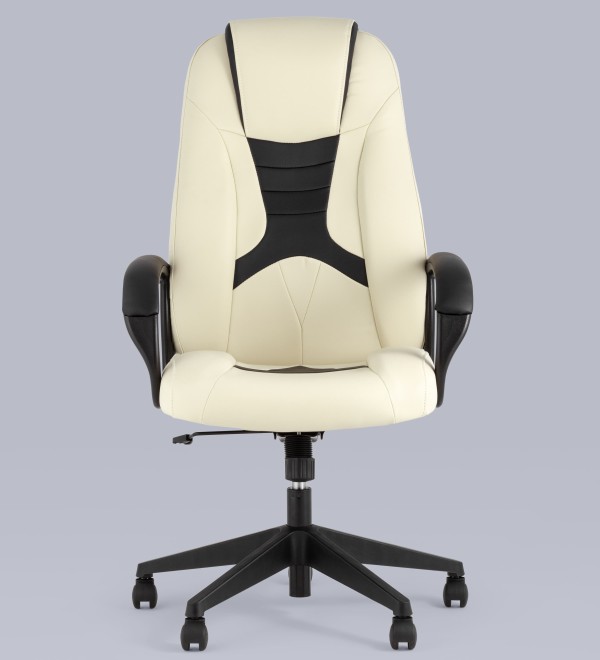 Кресло игровое TopChairs ST-CYBER 8 белый/черный