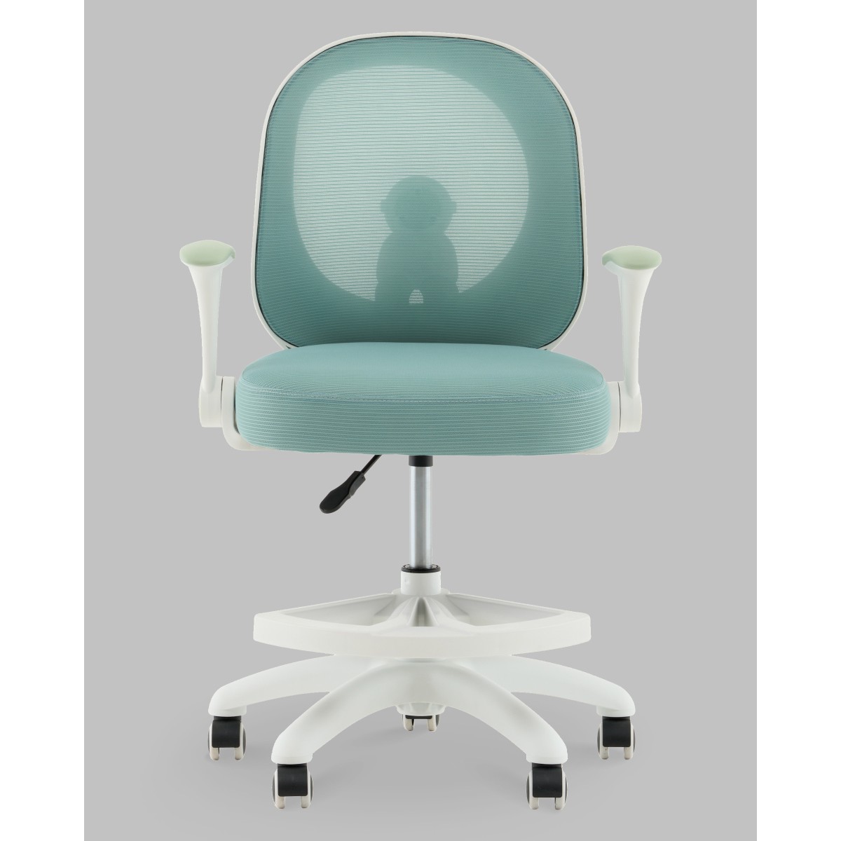 Кресло компьютерное детское TopChairs Spaceman мятный
