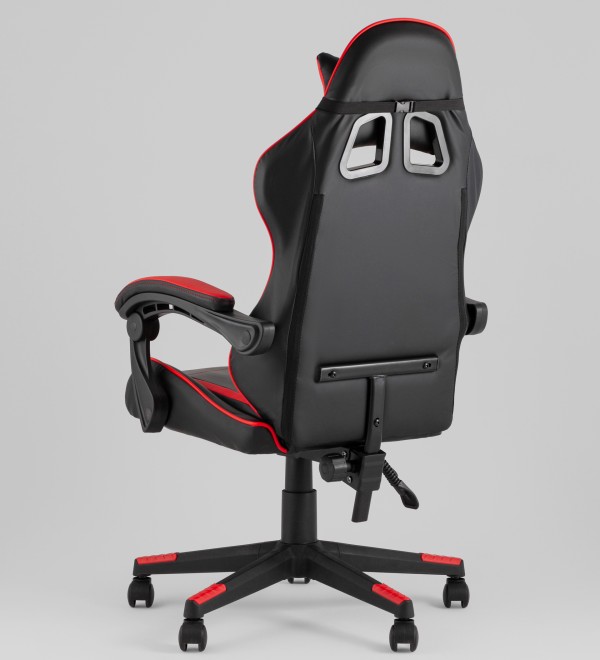 Кресло спортивное TopChairs Shadow черно-красный