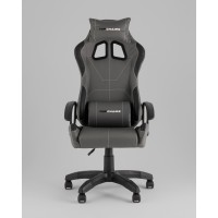 Кресло спортивное TopChairs Wyvern серо-черный