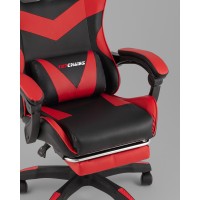 Кресло спортивное TopChairs MG-7019 черно-красный