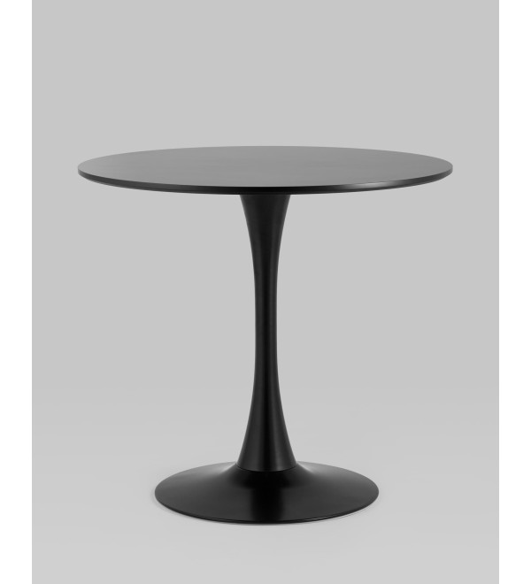 Стол Tulip D80 черный
