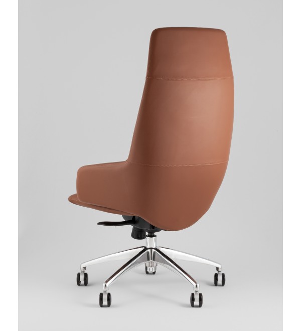 Кресло руководителя TopChairs Bow шоколадный