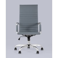 Кресло руководителя TopChairs City серый