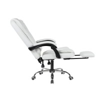 Кресло руководителя TopChairs President NEW белое