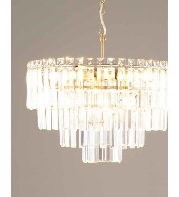Люстра подвесная Moderli V10738-9P Crystal