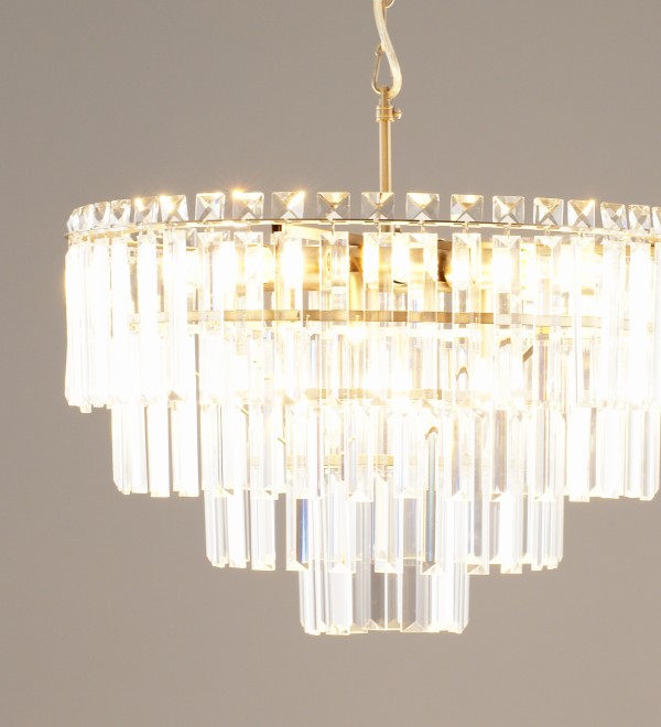 Люстра подвесная Moderli V10738-9P Crystal