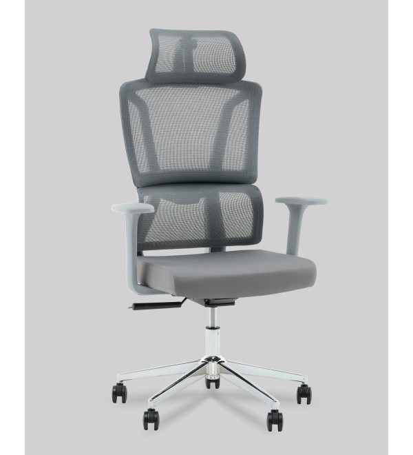 Кресло офисное TopChairs Forward серый