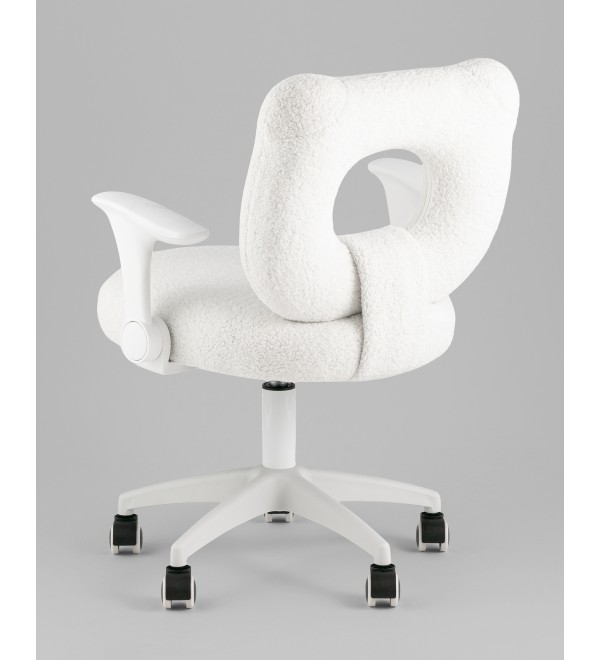 Кресло детское TopChairs 2590 белый тедди