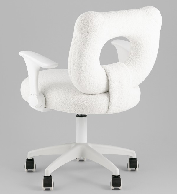 Кресло детское TopChairs 2590 белый тедди