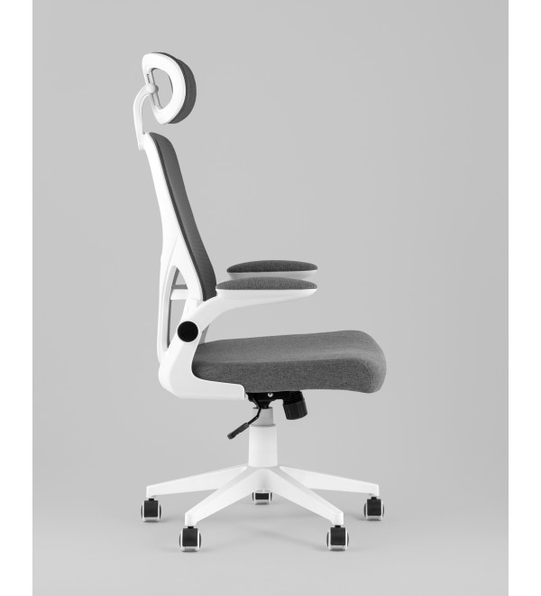 Кресло офисное TopChairs Airone серый ткань