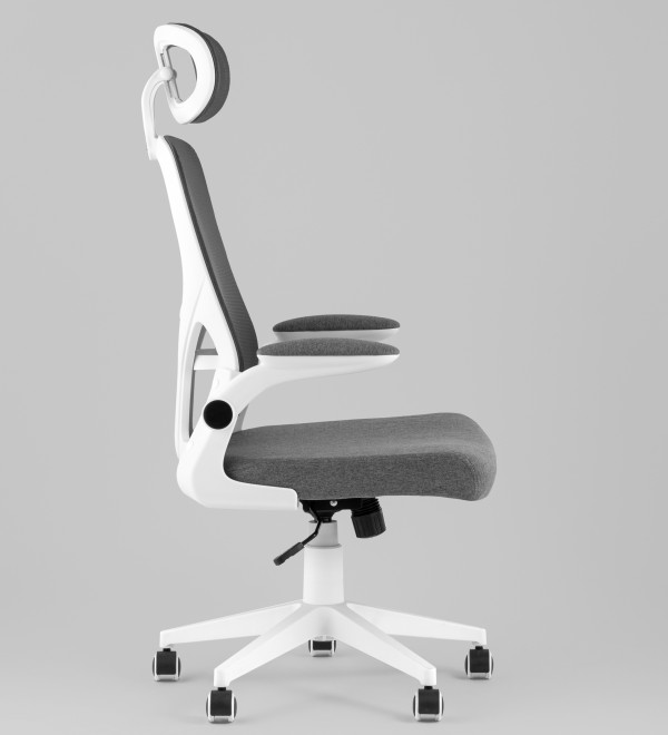 Кресло офисное TopChairs Airone серый ткань