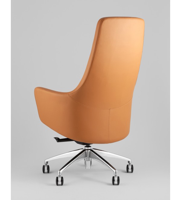 Кресло руководителя TopChairs Ferris коричневое