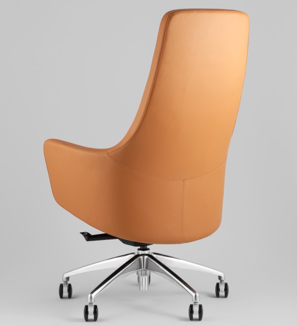 Кресло руководителя TopChairs Ferris коричневое