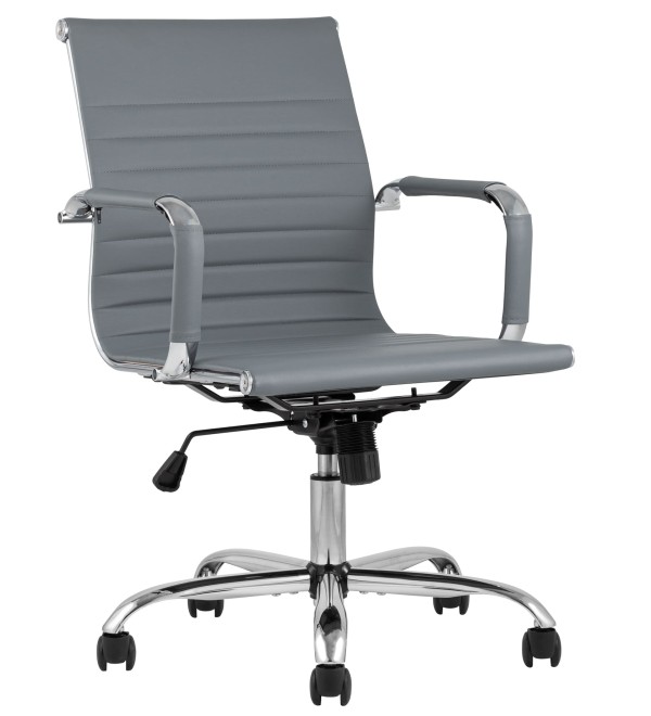 Кресло офисное TopChairs City S серое