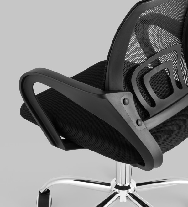 Кресло офисное TopChairs Simple New черный