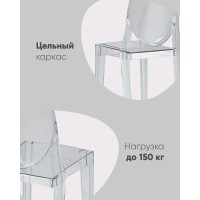 Стул Victoria Ghost NEW прозрачный