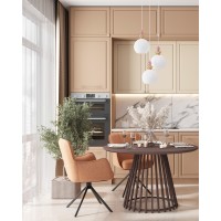 Стол обеденный Daphne 120*75 см орех