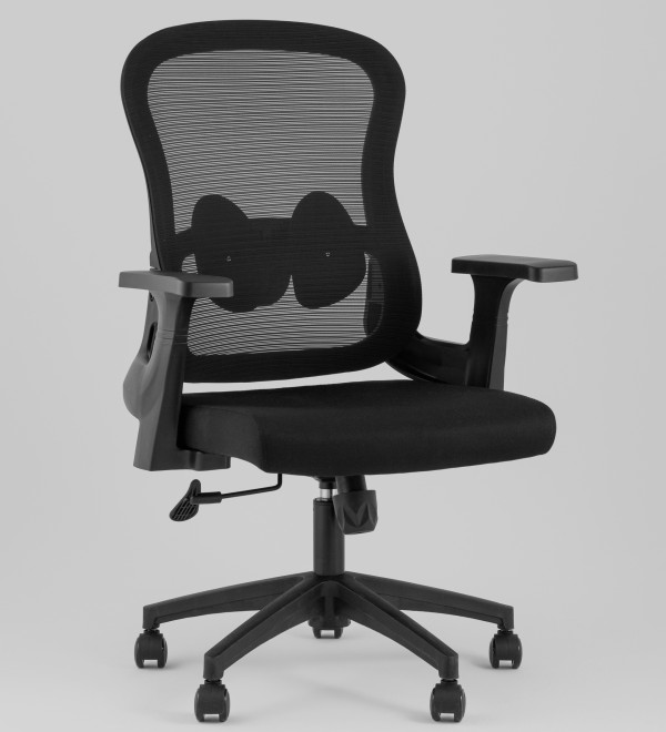 Кресло офисное TopChairs Petal черный
