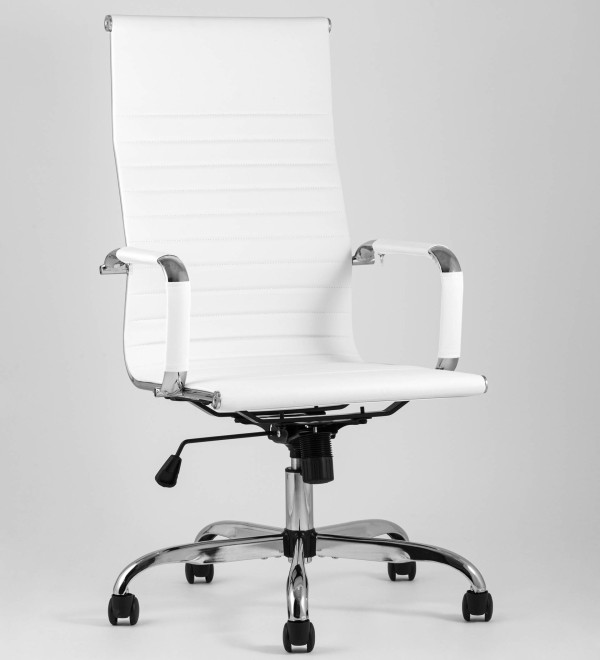 Кресло руководителя TopChairs City белое