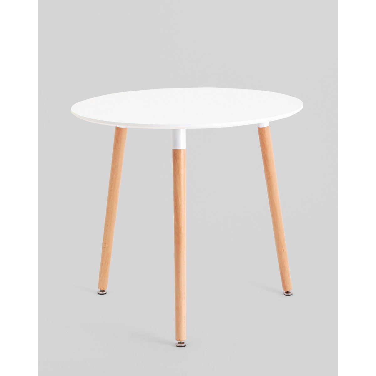 Стол круглый EAMES DST NEW D80 белый