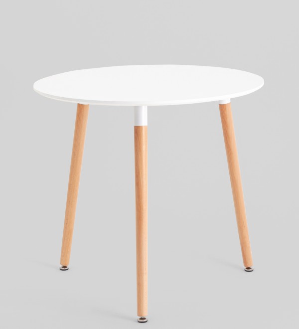 Стол круглый EAMES DST NEW D80 белый