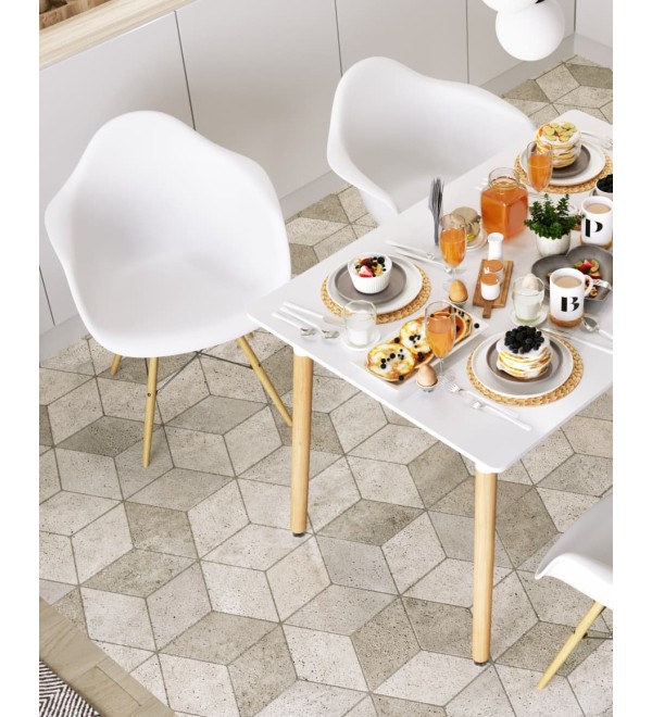 Стул Eames DAW белый