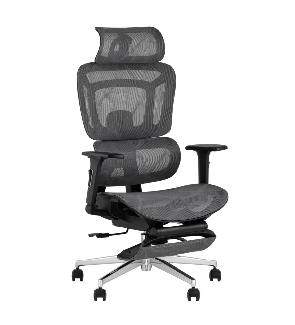 Кресло офисное TopChairs Nimbus серый