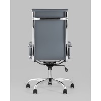 Кресло руководителя TopChairs City серый