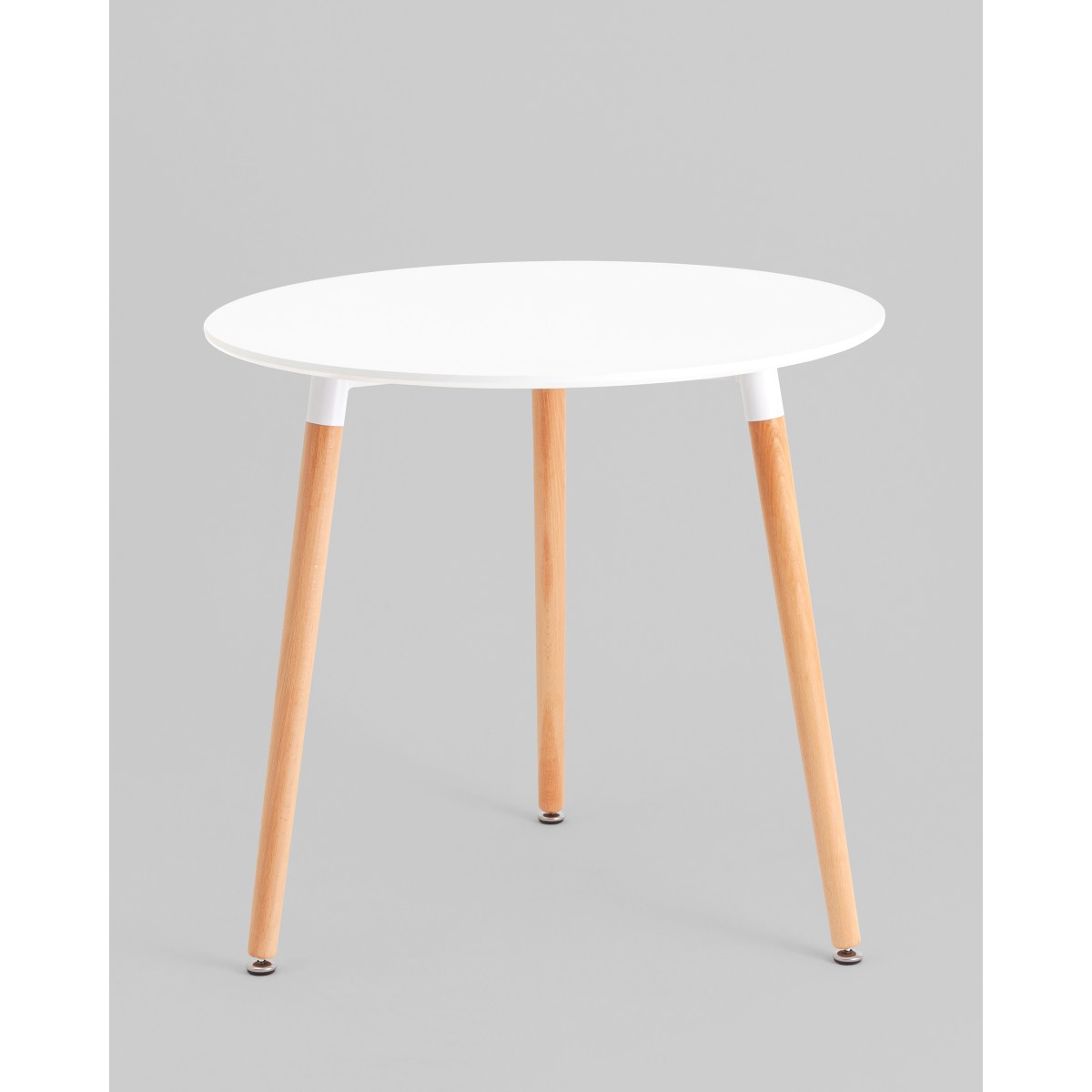 Стол круглый EAMES DST NEW D80 белый