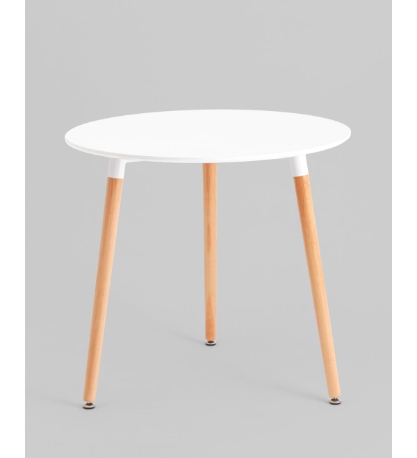 Стол круглый EAMES DST NEW D80 белый