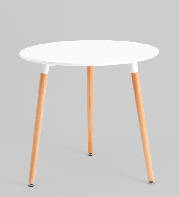Стол круглый EAMES DST NEW D80 белый
