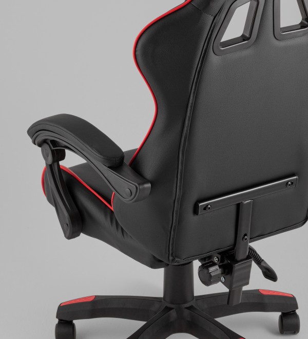Кресло спортивное TopChairs MG-7043 черно-красный