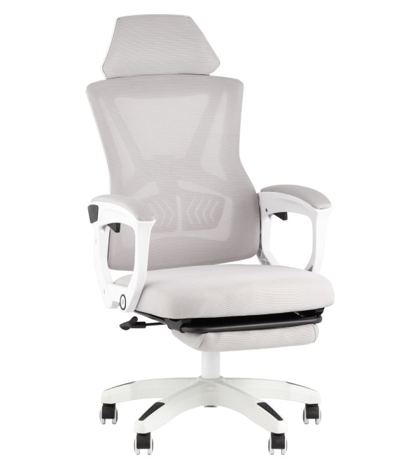 Кресло офисное TopChairs Vecto серый