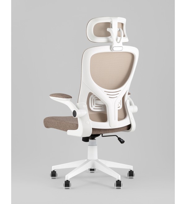 Кресло офисное TopChairs Airone бежевый ткань
