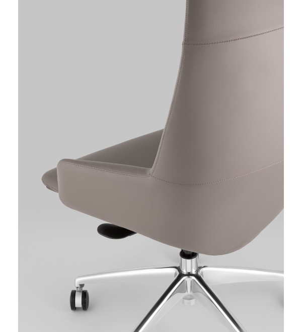 Кресло руководителя TopChairs Bow серый