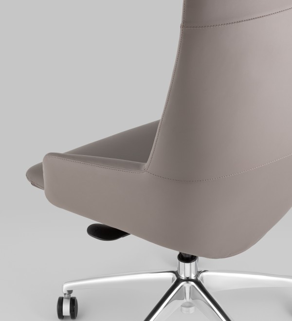 Кресло руководителя TopChairs Bow серый