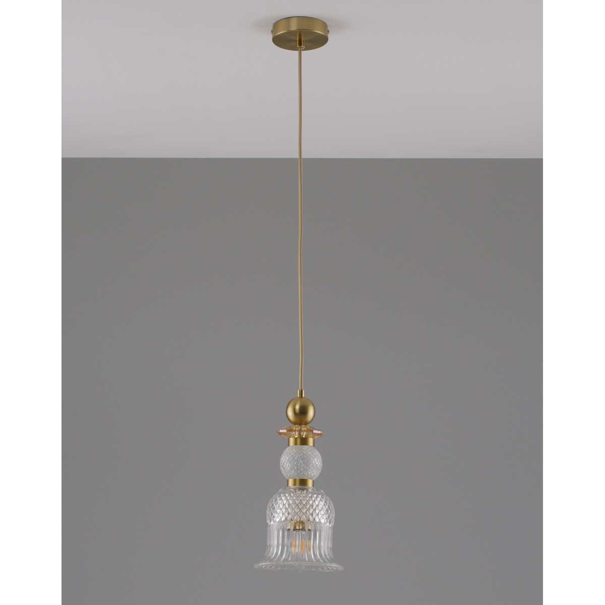 Светильник подвесной Moderli V10905-P Glassy