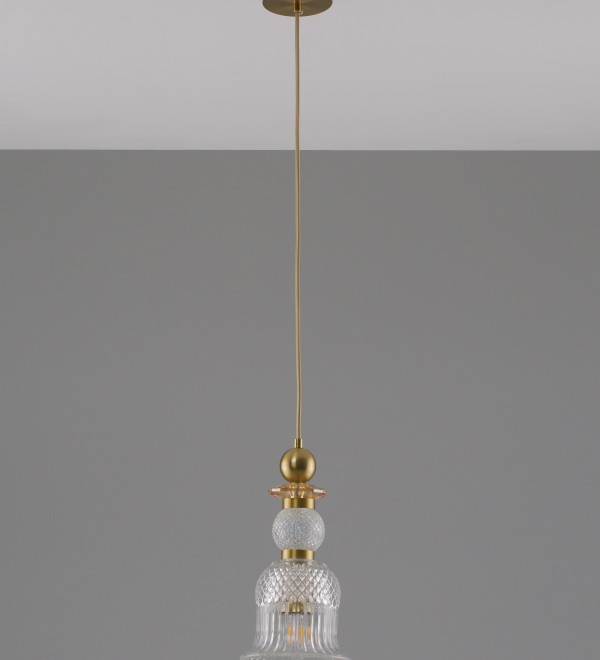 Светильник подвесной Moderli V10905-P Glassy