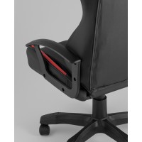 Кресло спортивное TopChairs Wyvern черно-красный