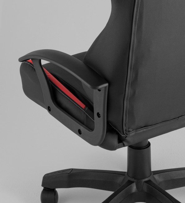 Кресло спортивное TopChairs Wyvern черно-красный