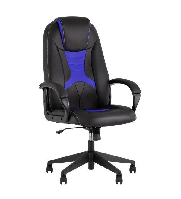 Кресло игровое TopChairs ST-CYBER 8 черный/синий