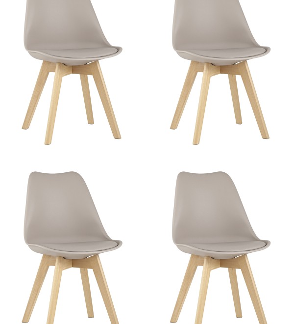 Стул FRANKFURT NEW бежевый 4 шт