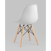 Стул Eames Style DSW светло-серый (разборный каркас)