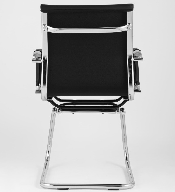 Кресло для посетителей TopChairs Visit черное 2 шт.