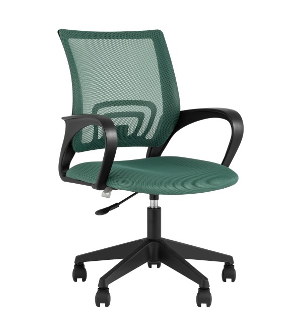 Кресло офисное TopChairs ST-Basic сетка/ткань зеленый