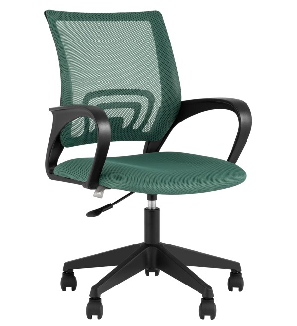 Кресло офисное TopChairs ST-Basic сетка/ткань зеленый